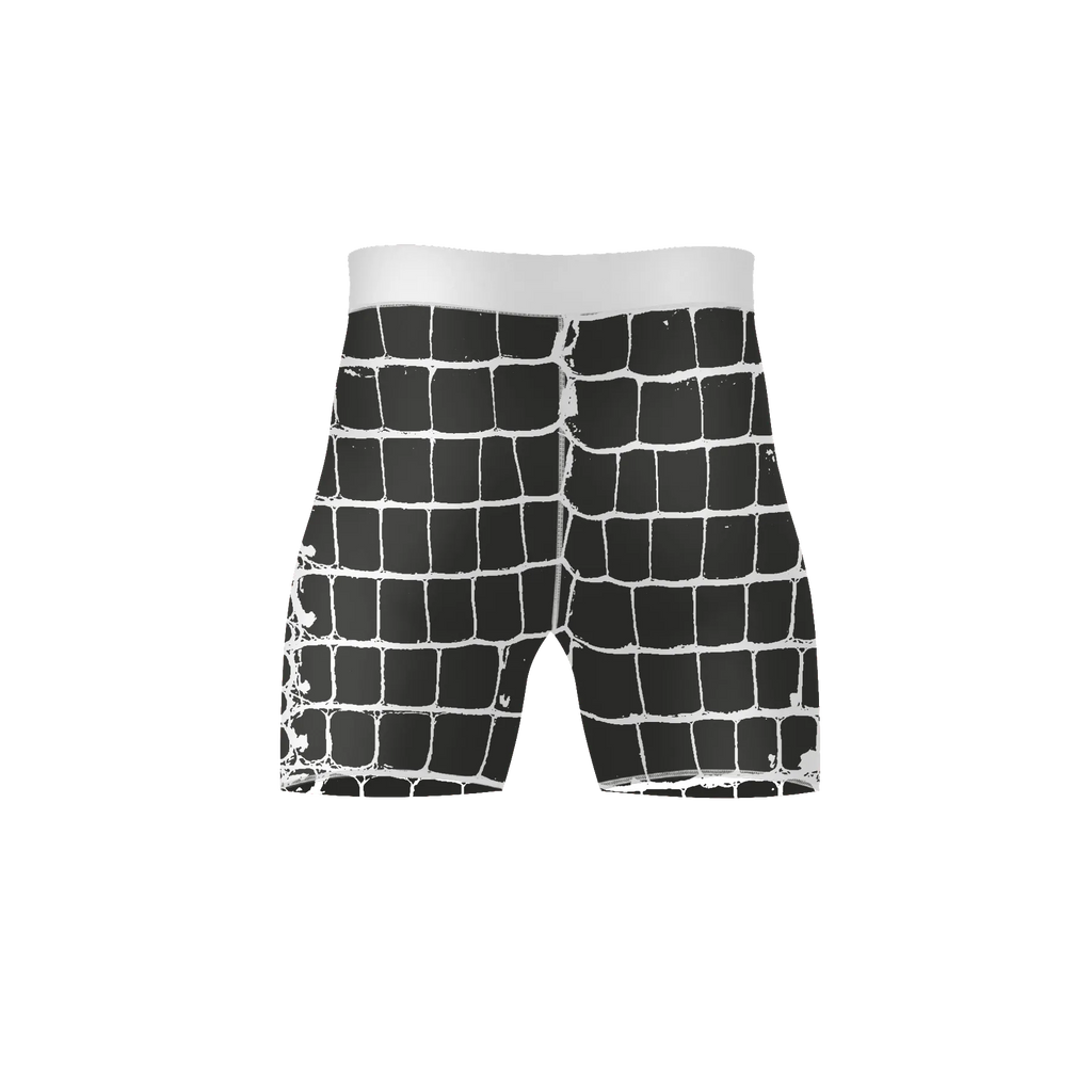 Static Grid – Premium BJJ Rash Guard Compression Shorts for Men & Women