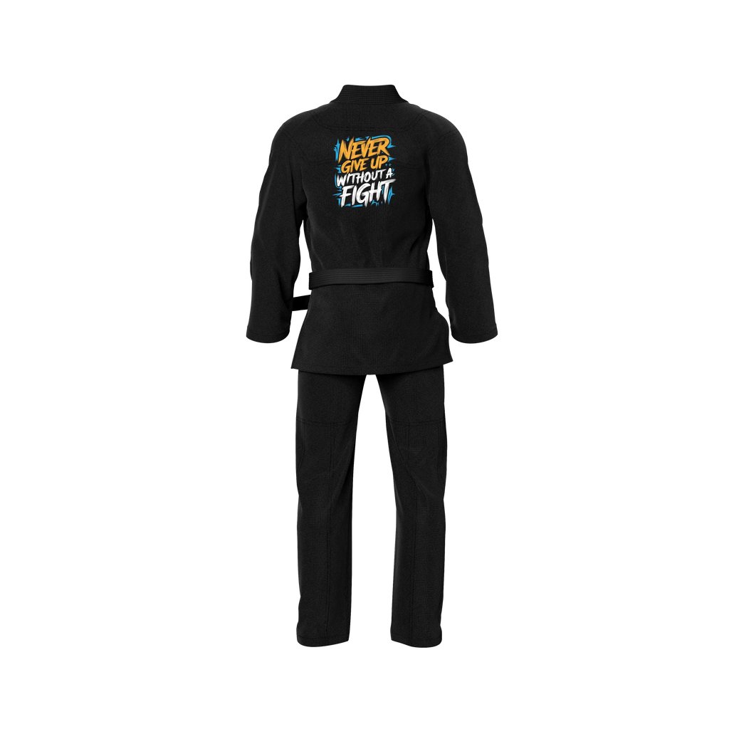 Street Rebel Sublimation Black Brazilian Jiu Jitsu Gi - Premium Summit Series (BJJ GI)