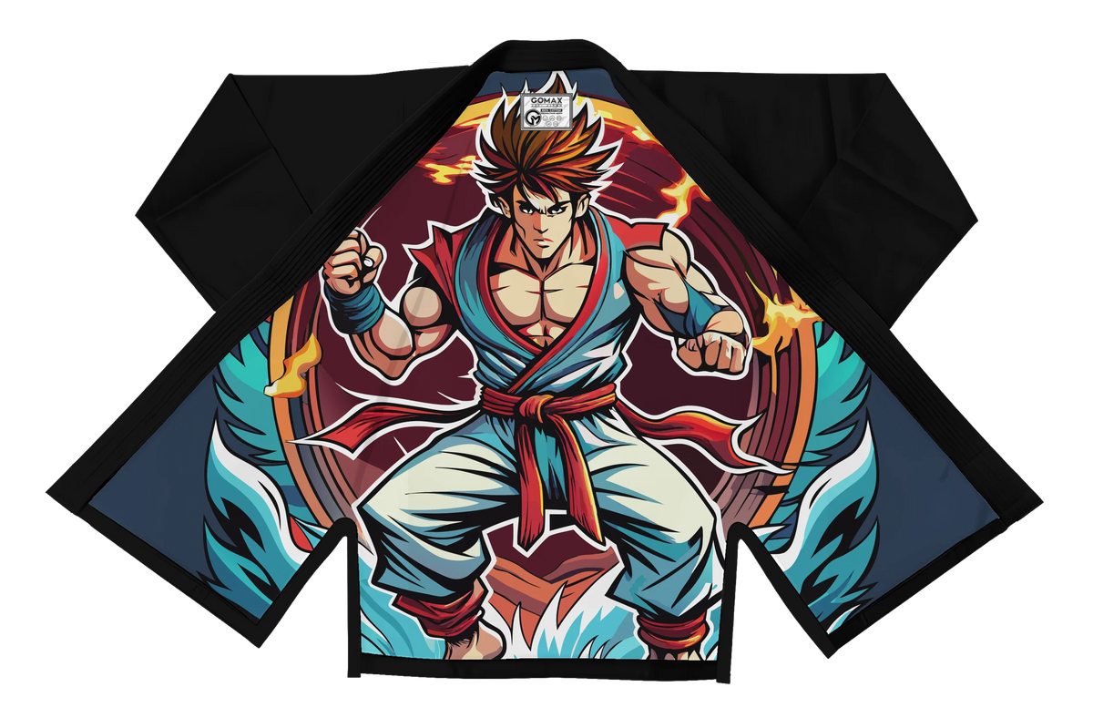 Street Rebel Sublimation Black Brazilian Jiu Jitsu Gi - Premium Summit Series (BJJ GI)