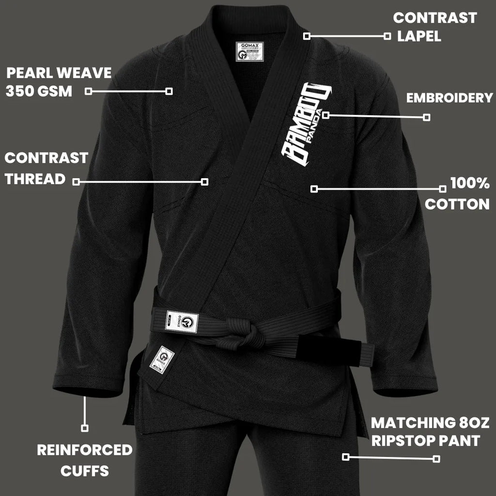Bamboo Panda Sublimation Brazilian Jiu Jitsu Gi - Premium Summit Series (BJJ GI)