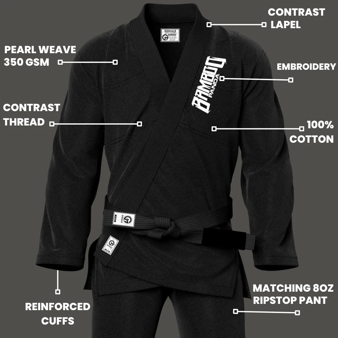 Bamboo Panda Sublimation Brazilian Jiu Jitsu Gi - Premium Summit Series (BJJ GI)
