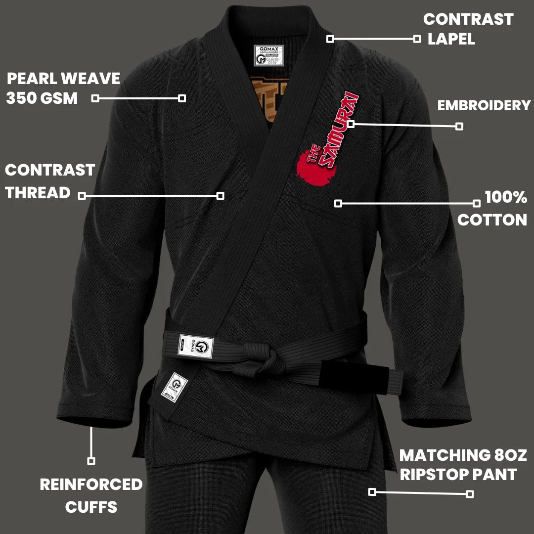 Samurai The Warrior Sublimation Brazilian Jiu Jitsu Gi - Premium Summit Series (BJJ GI)