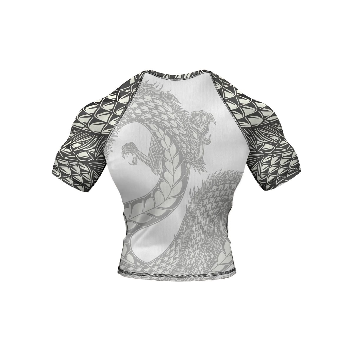 Sunbound Fury - Premium BJJ Rash Guard / Compression Top for Men/Women