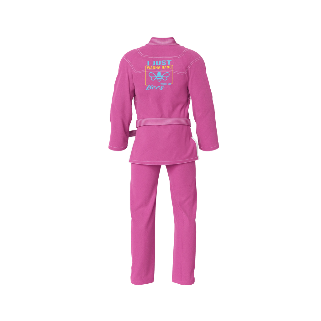 Sweet Bee Sublimation Pink Brazilian Jiu Jitsu Gi - Premium Summit Series (BJJ GI)