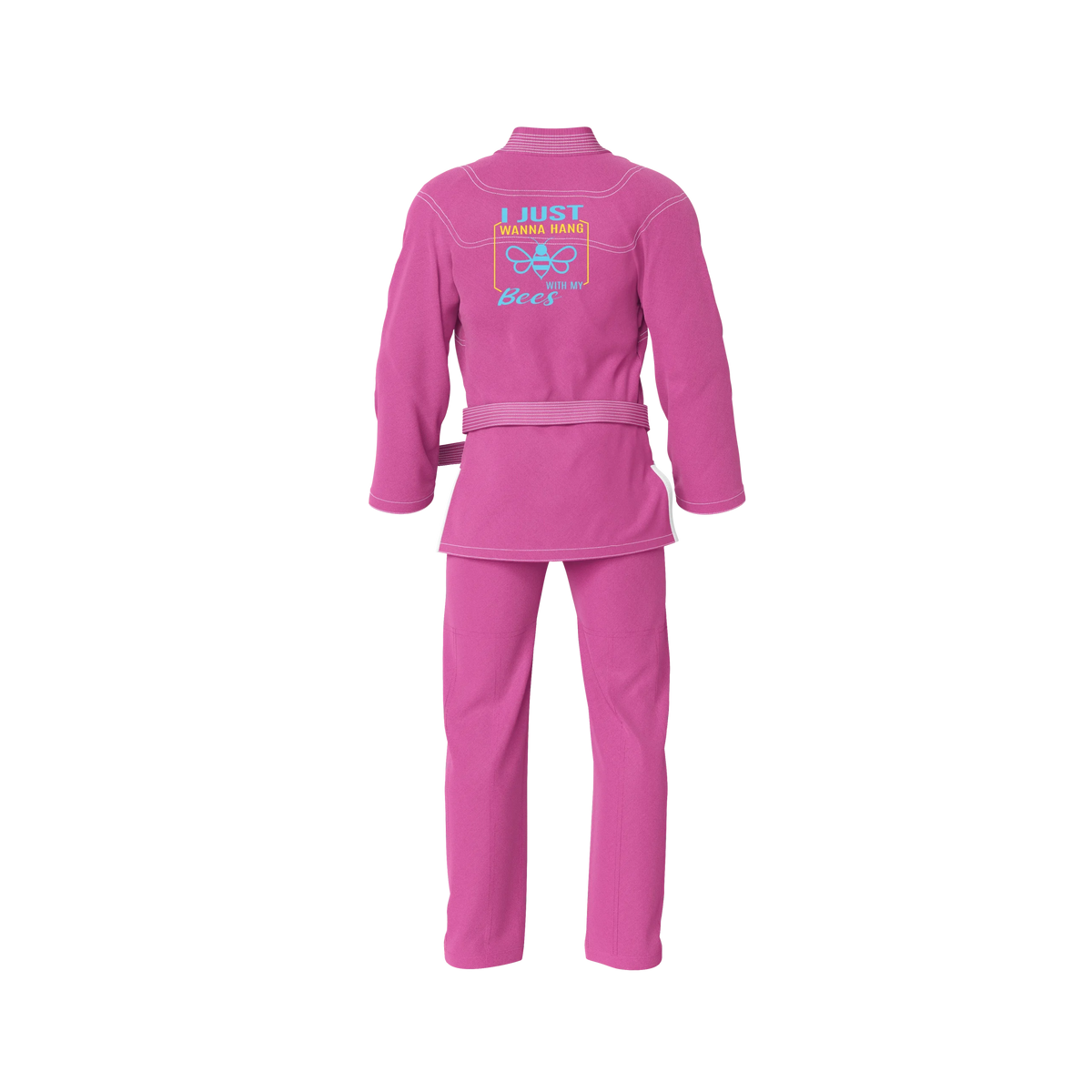 Sweet Bee Sublimation Pink Brazilian Jiu Jitsu Gi - Premium Summit Series (BJJ GI)