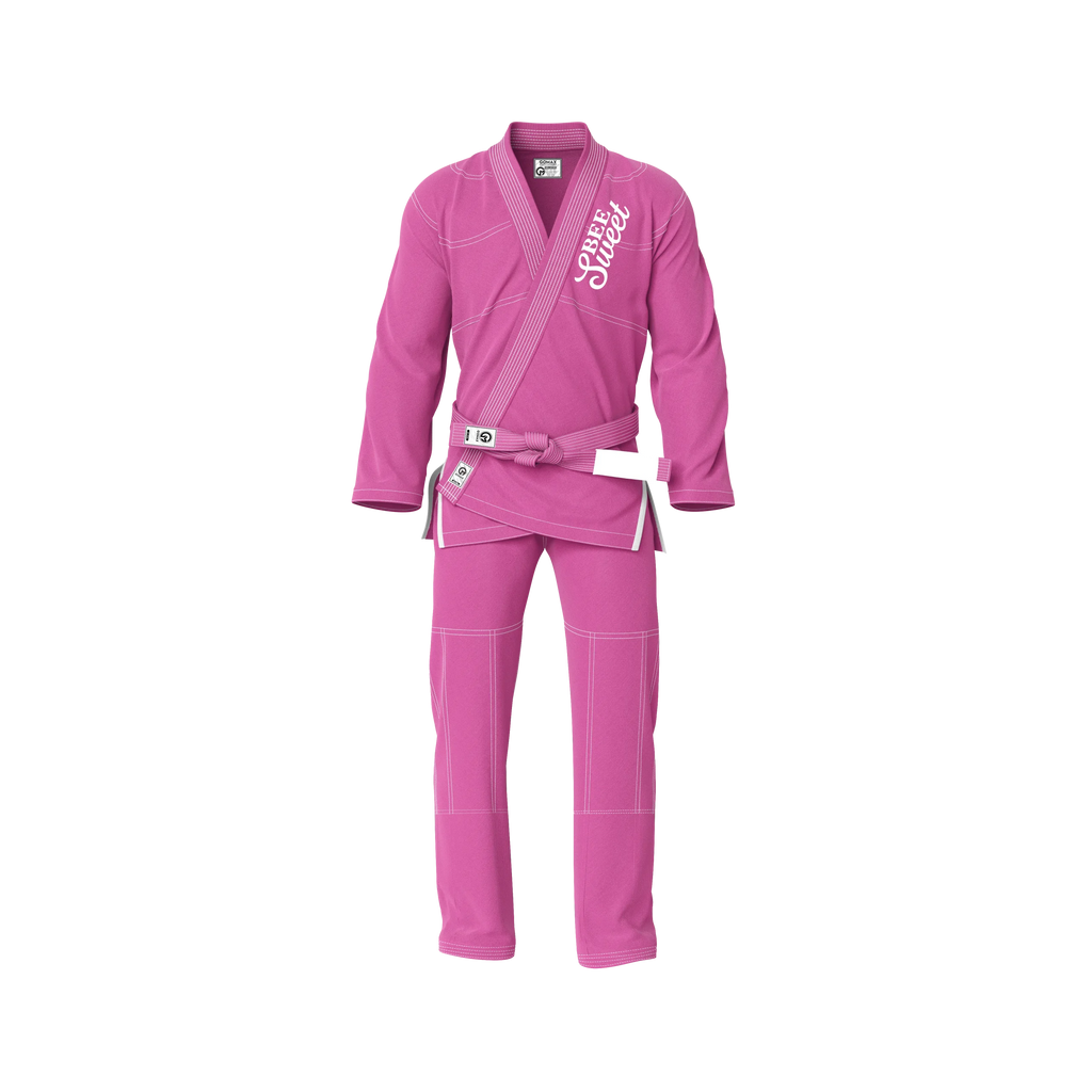 Sweet Bee Sublimation Pink Brazilian Jiu Jitsu Gi - Premium Summit Series (BJJ GI)