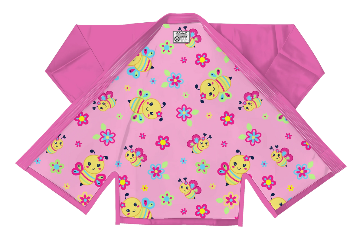 Sweet Bee Sublimation Pink Brazilian Jiu Jitsu Gi - Premium Summit Series (BJJ GI)