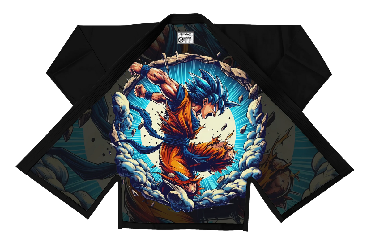 Thunder Sublimation Black Brazilian Jiu Jitsu Gi - Premium Summit Series (BJJ GI)