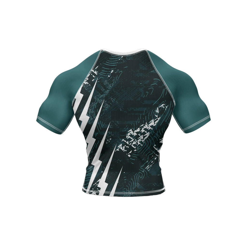 Thunderline - Premium BJJ Rash Guard / Compression Top for Men/Women