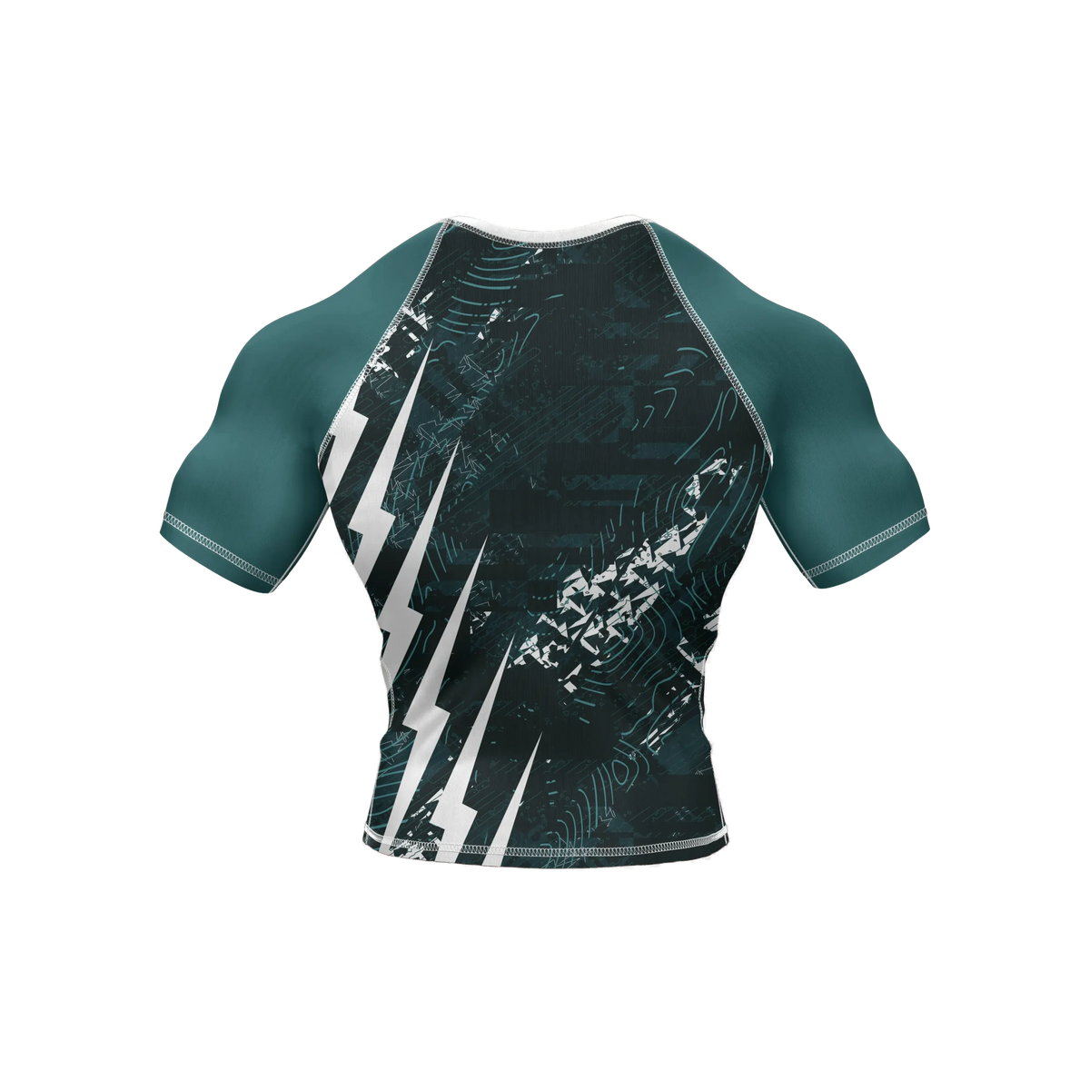 Thunderline - Premium BJJ Rash Guard / Compression Top for Men/Women
