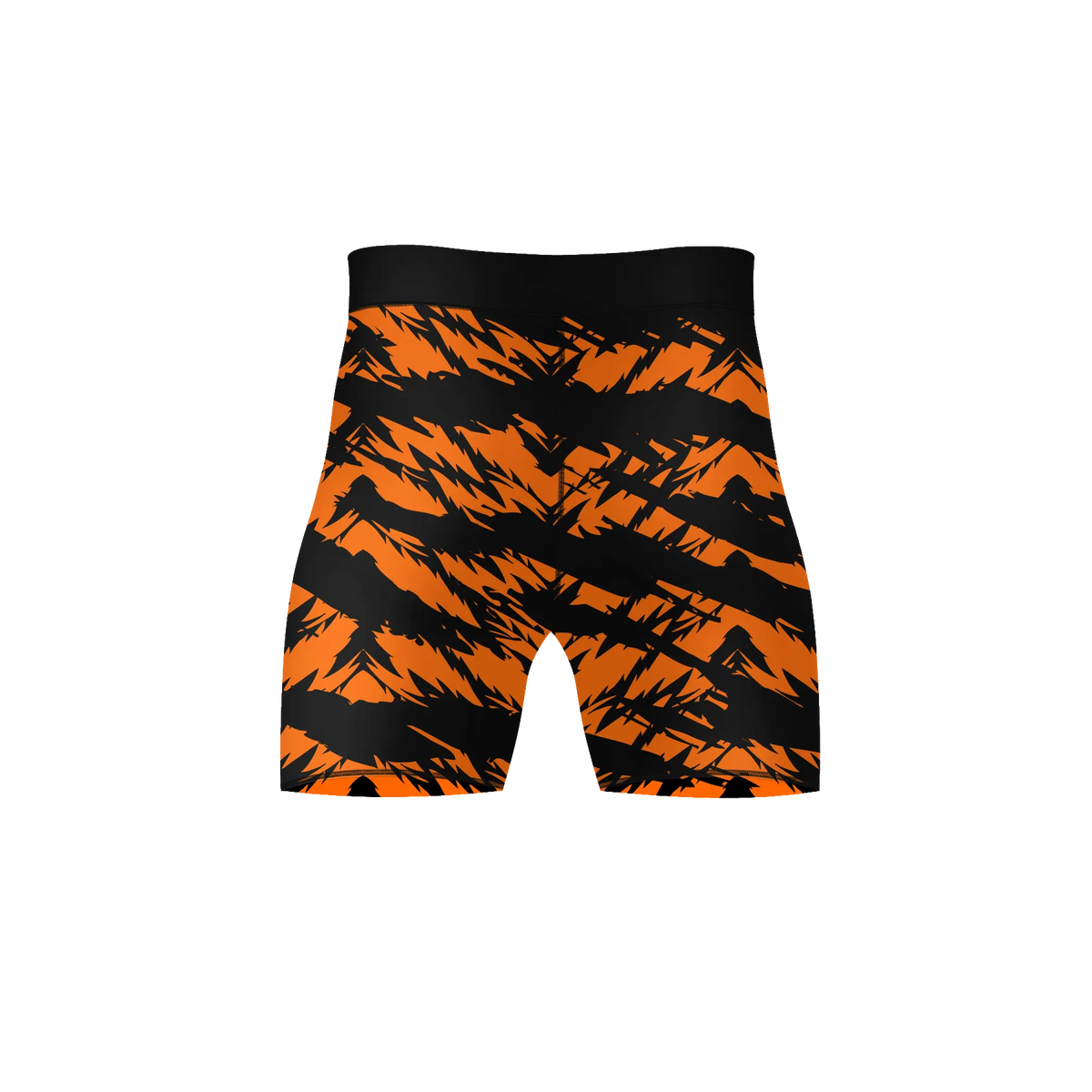 Tiger Fade – Premium BJJ Rash Guard Compression Shorts for Men & Women