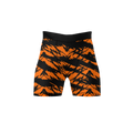 Tiger Fade – Premium BJJ Rash Guard Compression Shorts for Men & Women
