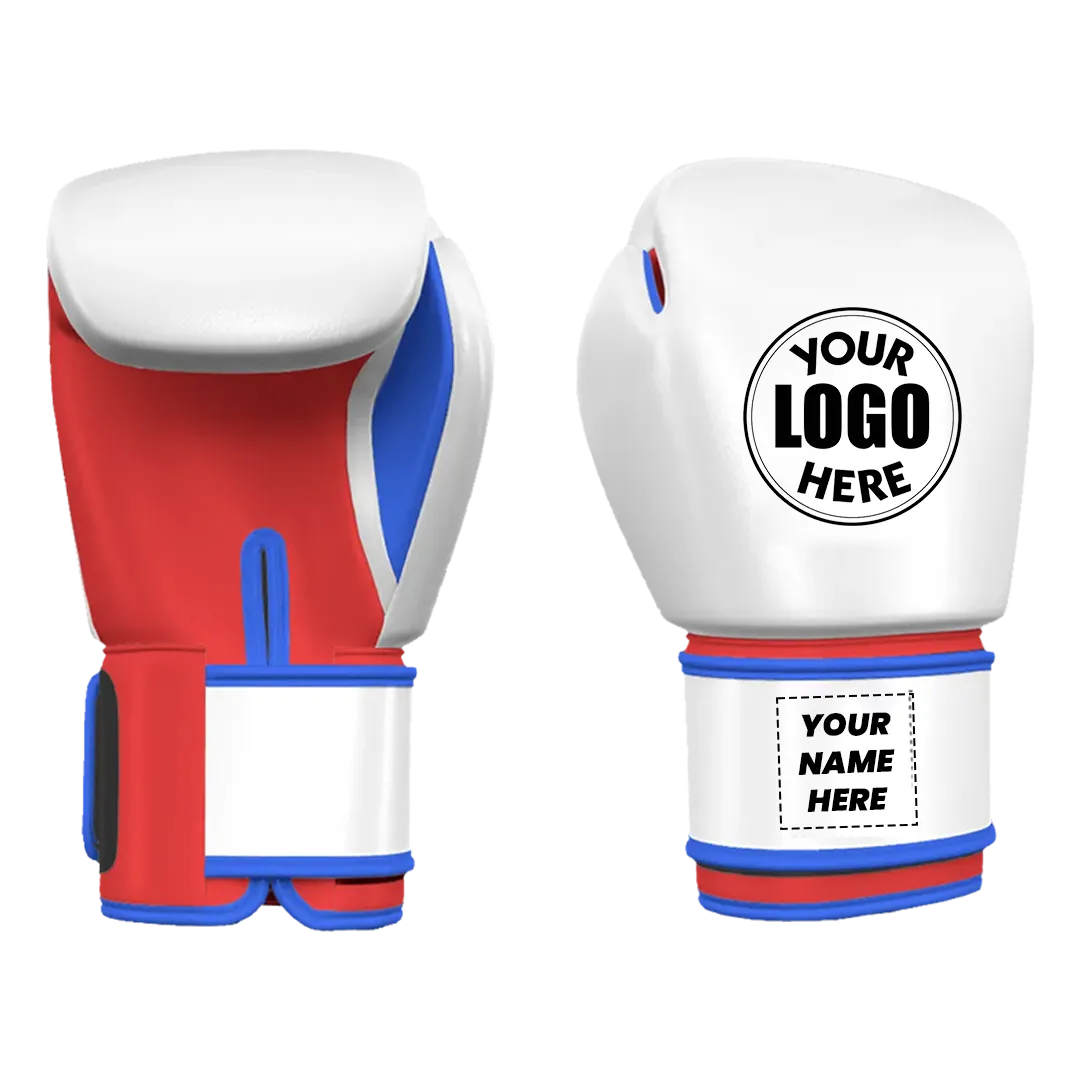 Titan Fury X custom boxing gloves with personalized wrist and custom boxing gear