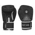 Titan Fury X Boxing Glove - Fight Hard (Black)