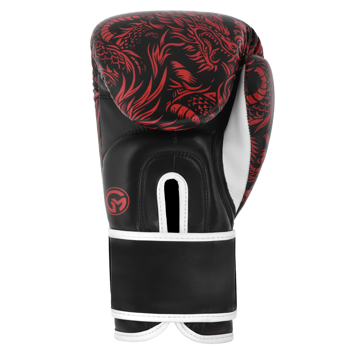 Iron Strike Pro Boxing Glove - Dragon (Red/Black)