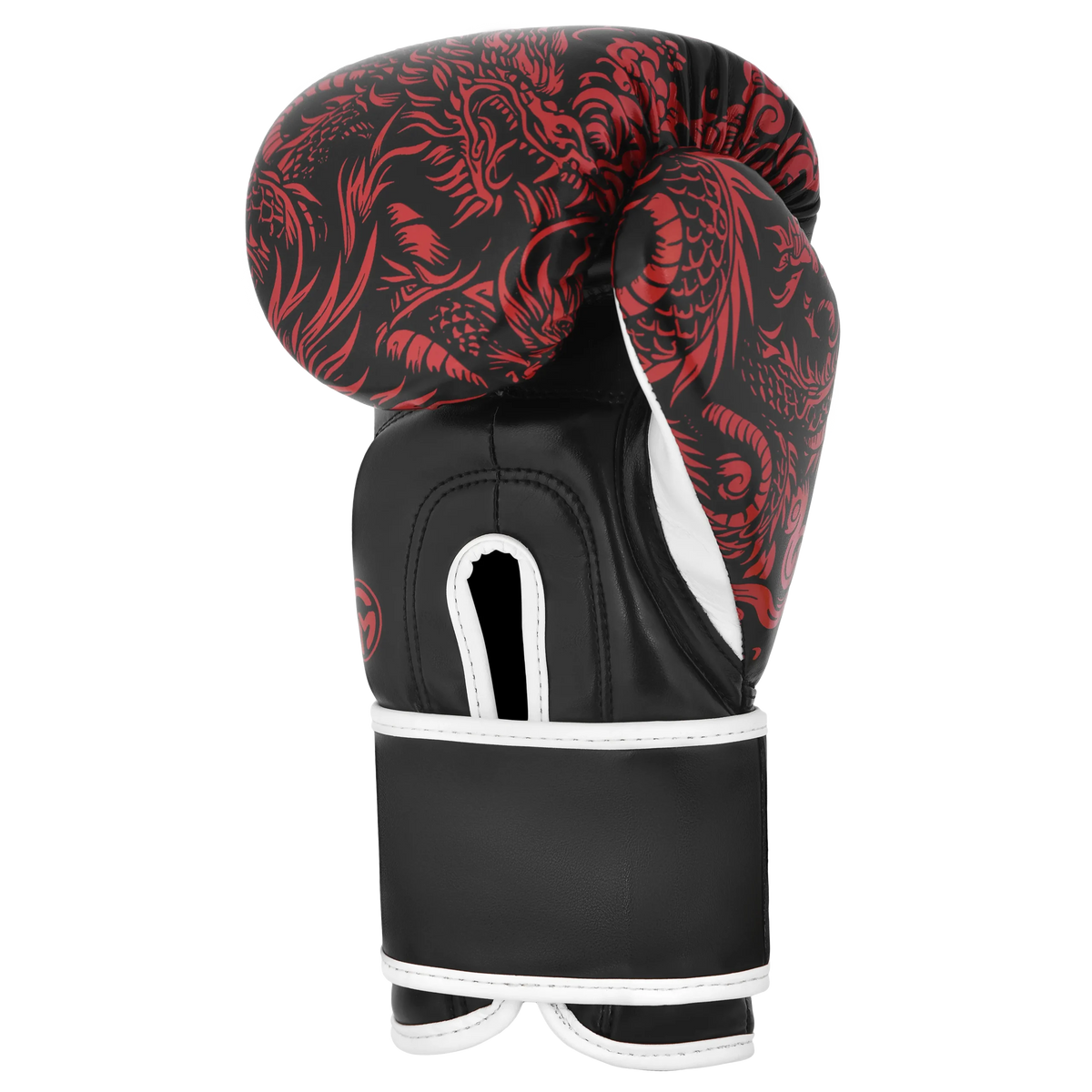 Iron Strike Pro Boxing Glove - Dragon (Red/Black)