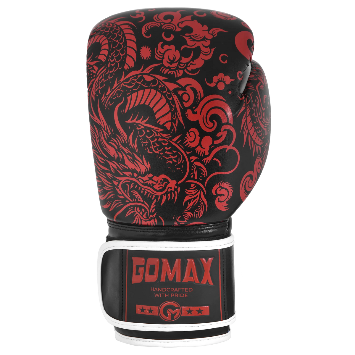 Iron Strike Pro Boxing Glove - Dragon (Red/Black)