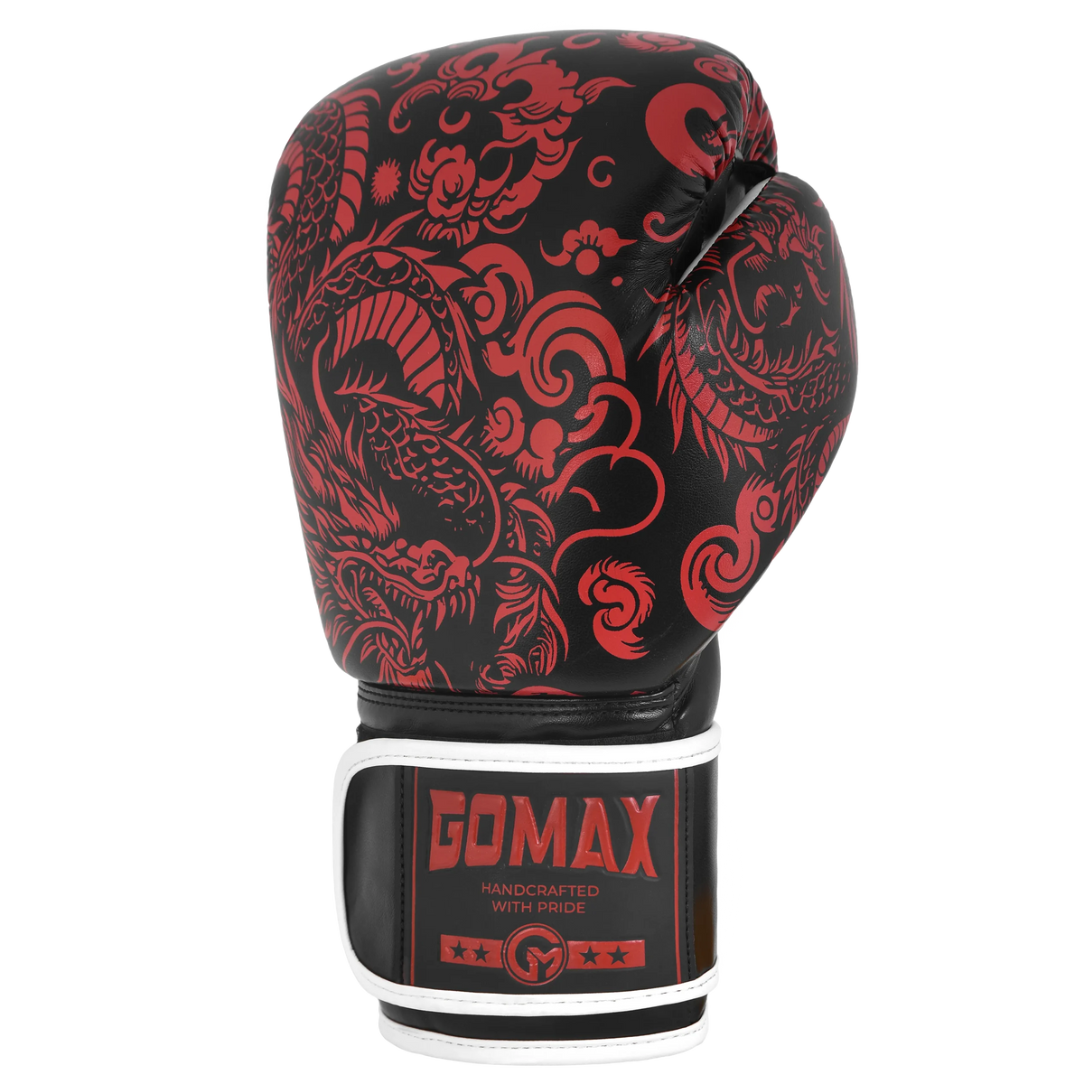 Iron Strike Pro Boxing Glove - Dragon (Red/Black)