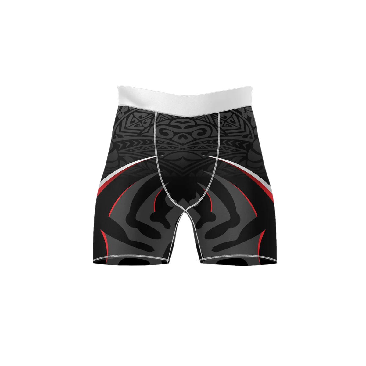 Tribal Edge Compression – Premium BJJ Rash Guard Compression Shorts for Men & Women
