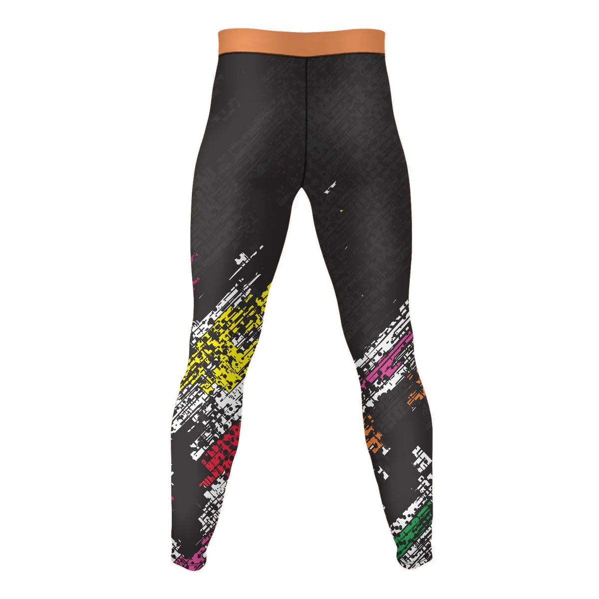 Tribal Pulse – Premium BJJ Rash Guard Compression Pants/Spats/Leggings for Men & Women
