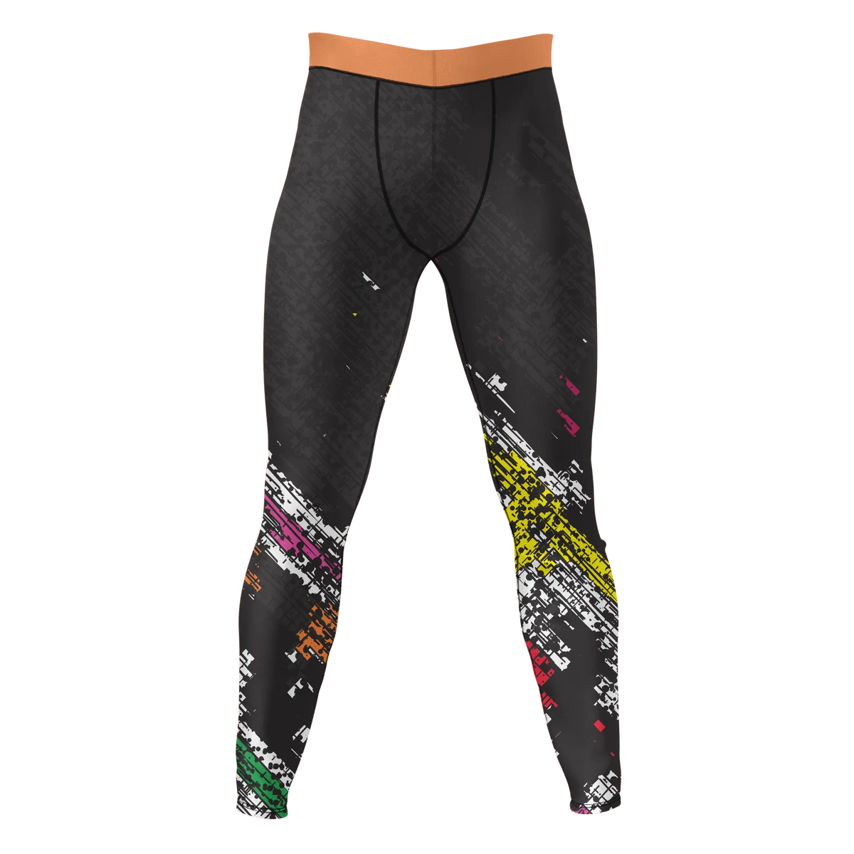 Tribal Pulse – Premium BJJ Rash Guard Compression Pants/Spats/Leggings for Men & Women