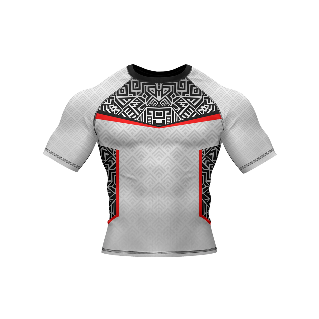 Tribal Vector - Premium BJJ Rash Guard / Compression Top for Men/Women