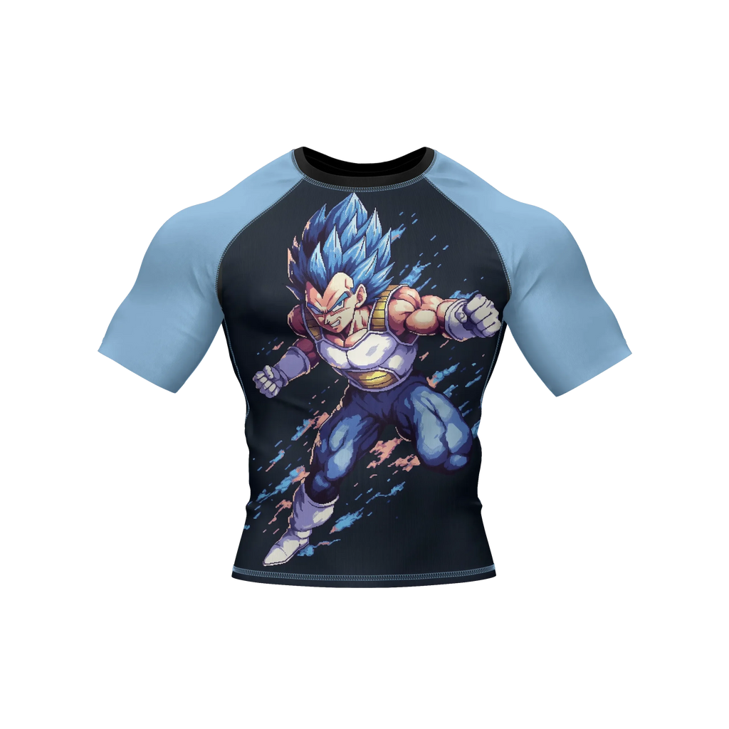 Vegeta Unleashed - Premium BJJ Rash Guard / Compression Top for Men/Women (Guardian Line)