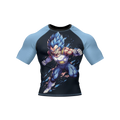 Vegeta Unleashed - Premium BJJ Rash Guard / Compression Top for Men/Women (Guardian Line)