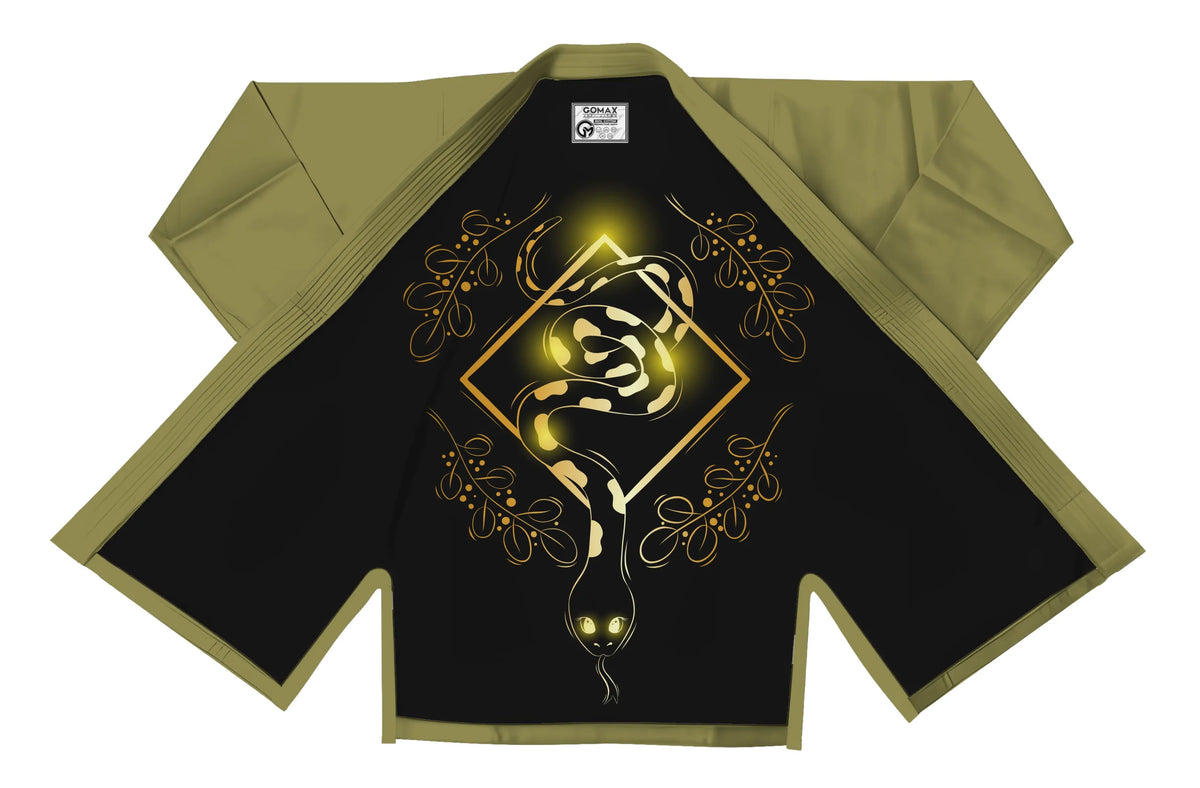 Venomous Sublimation Green Brazilian Jiu Jitsu Gi - Premium Elite Series (BJJ GI)