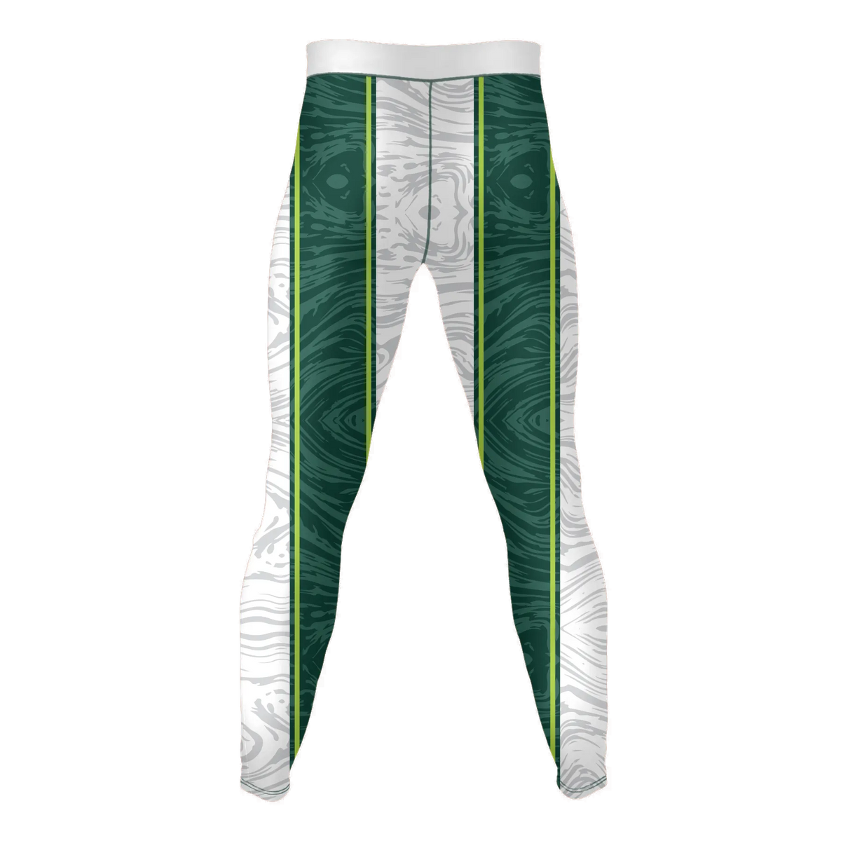 Verdant Stride – Premium BJJ Rash Guard Compression Pants/Spats/Leggings for Men & Women