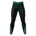 Verdant Veil – Premium BJJ Rash Guard Compression Pants/Spats/Leggings for Men & Women