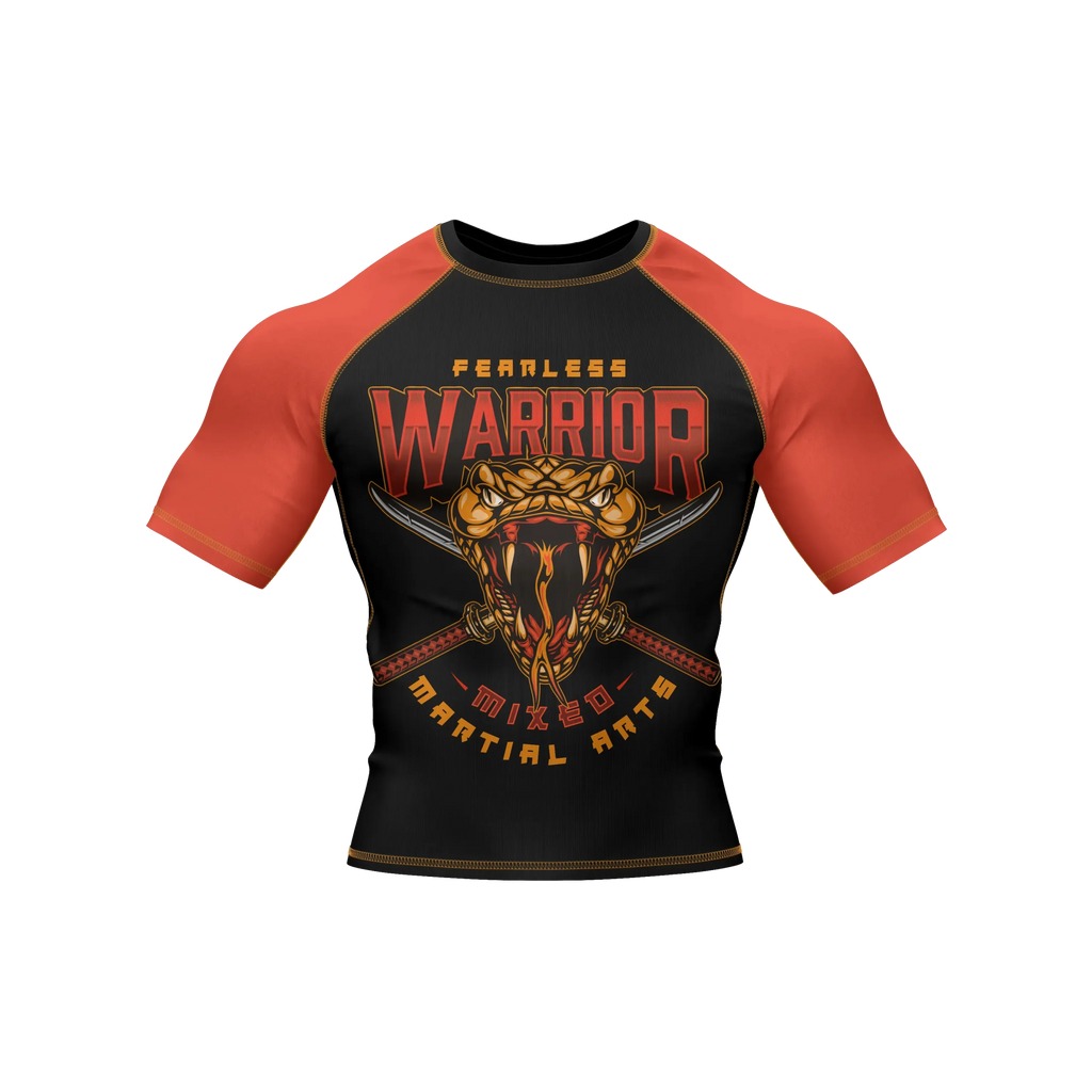 Viper Crest - Premium BJJ Rash Guard / Compression Top for Men/Women (Guardian Line)