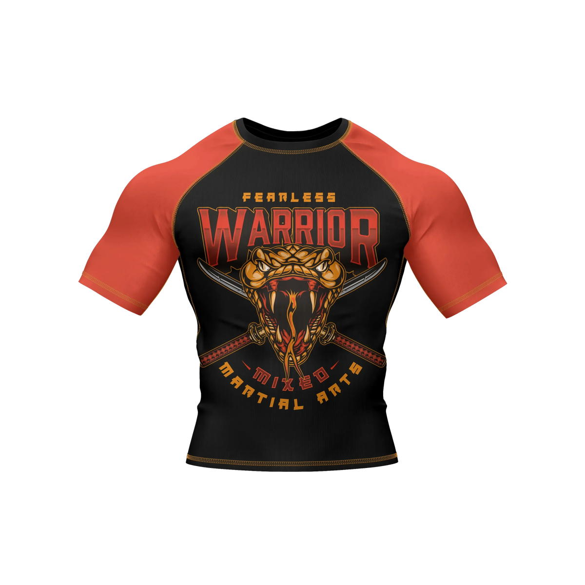 Viper Crest - Premium BJJ Rash Guard / Compression Top for Men/Women (Guardian Line)