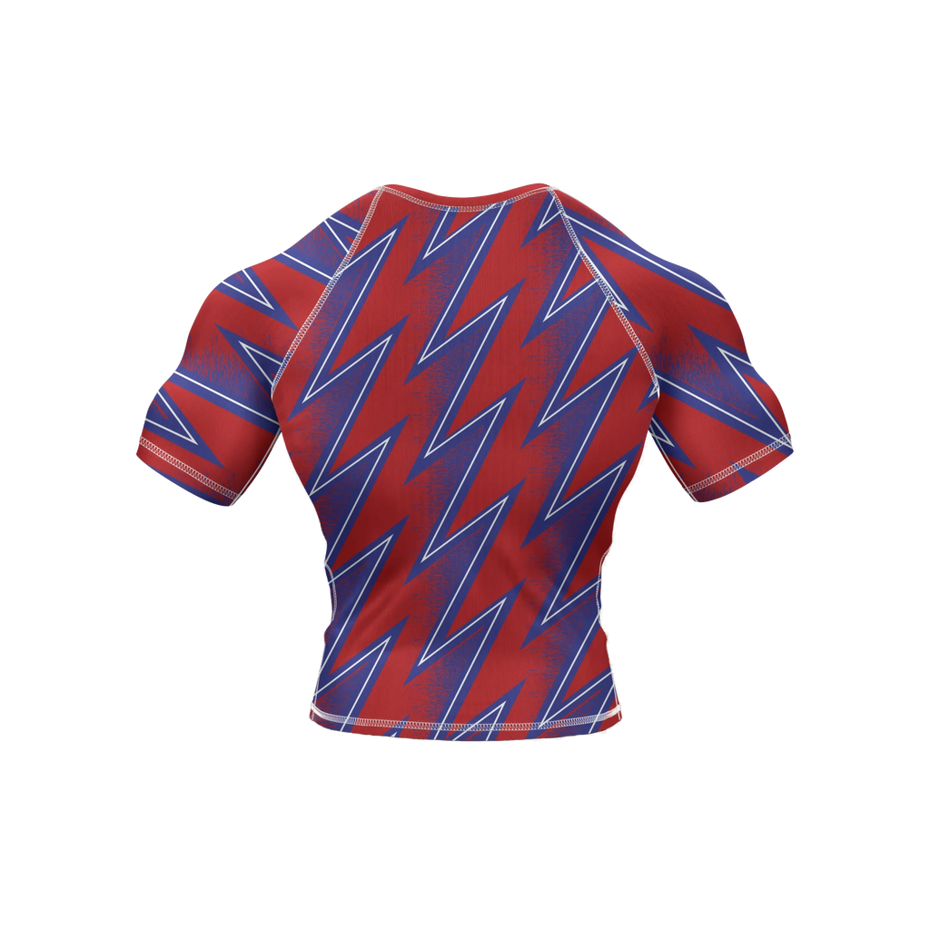 Voltage Strike - Premium BJJ Rash Guard / Compression Top for Men/Women