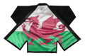 Wales Black Sublimation Brazilian Jiu Jitsu Gi - Patriotic Series Flagwave (BJJ GI)