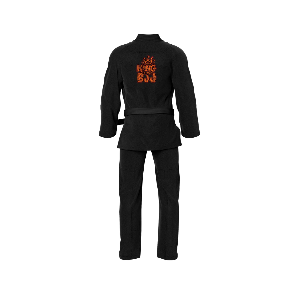 King of the BJJ Sublimation Black Brazilian Jiu Jitsu Gi - Premium Summit Series (BJJ GI)