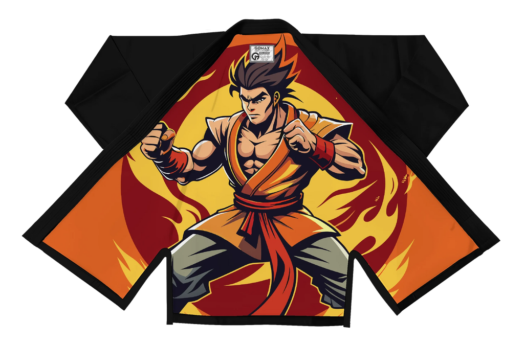 King of the BJJ Sublimation Black Brazilian Jiu Jitsu Gi - Premium Summit Series (BJJ GI)