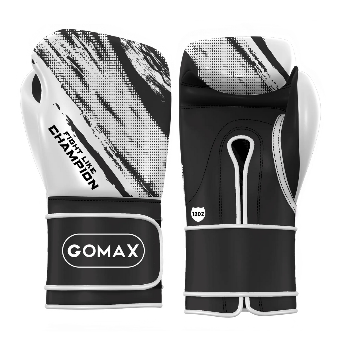 Iron Strike Pro Boxing Glove - Abstract (White/Black)