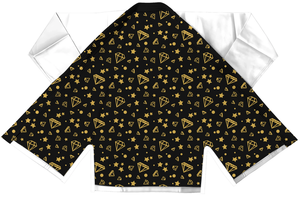 White BJJ Gi - Brazilian Jiu Jitsu Gi Pro Series - Diamond Lyte Gi