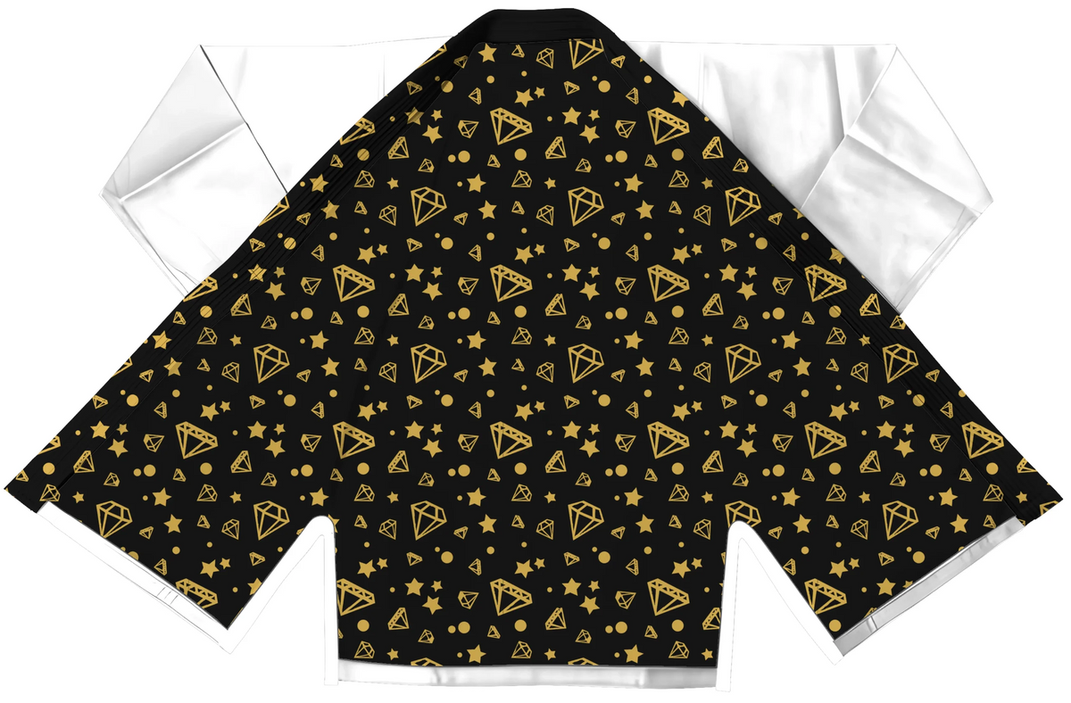 White BJJ Gi - Brazilian Jiu Jitsu Gi Pro Series - Diamond Lyte Gi