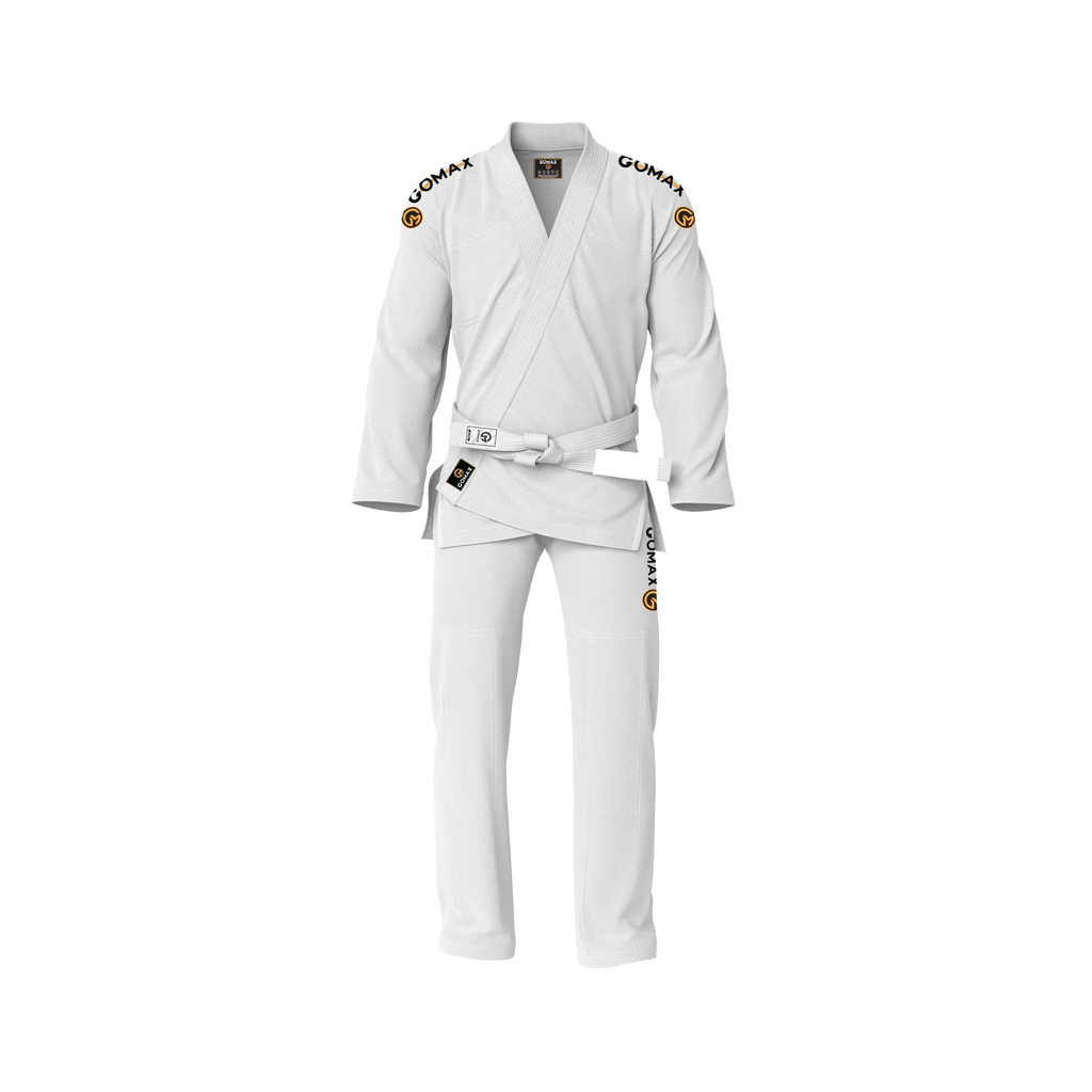 White IBJJF Approved Gi – Competition Legal Jiu Jitsu for Men & Women-front