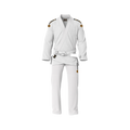 White IBJJF Approved Gi – Competition Legal Jiu Jitsu for Men & Women-front