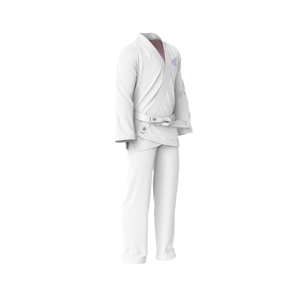 Labubu IBJJF Approved BJJ Gi – durable white gi trusted by martial arts athletes