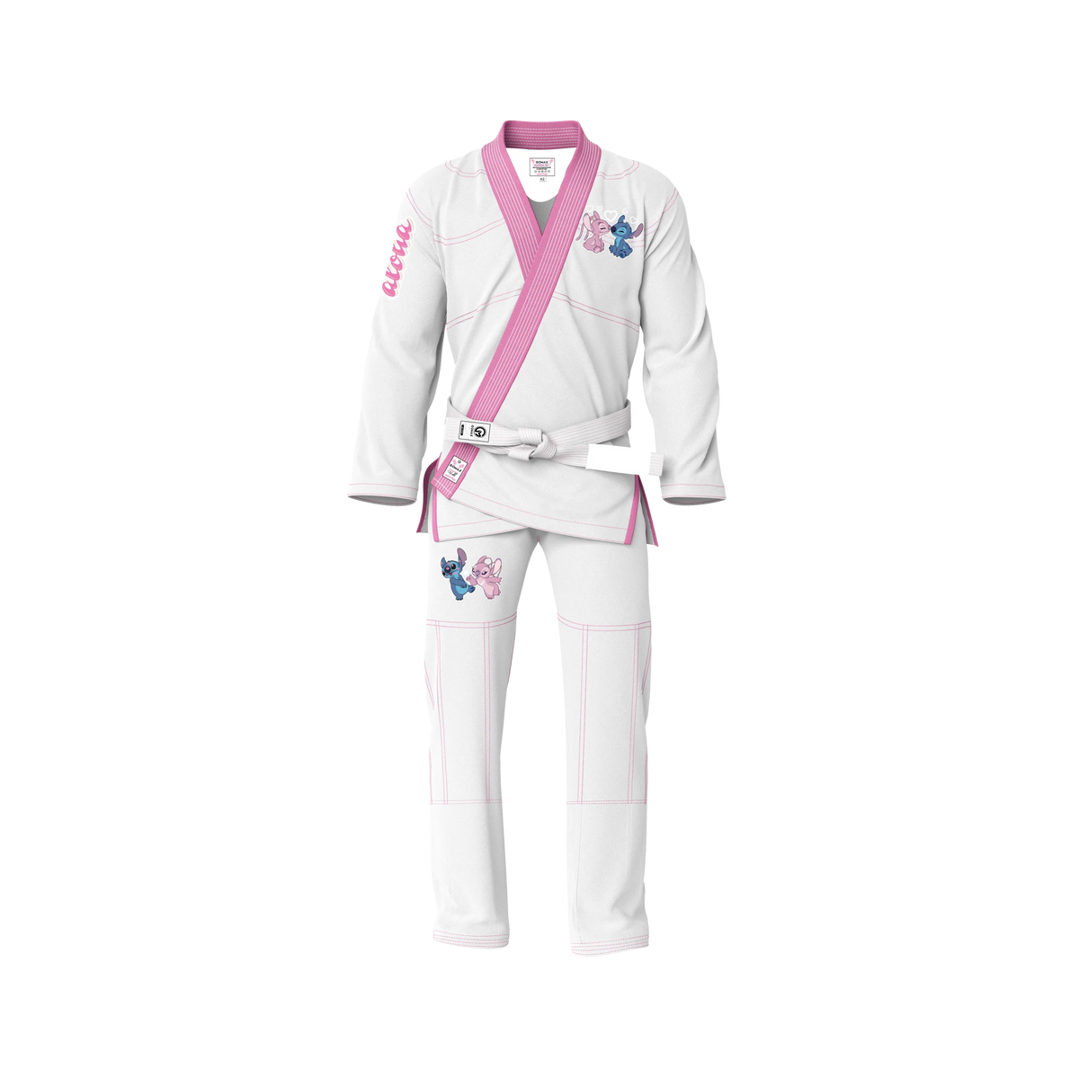 White BJJ Gi - Brazilian Jiu Jitsu Gi - Pro Series - Aloha