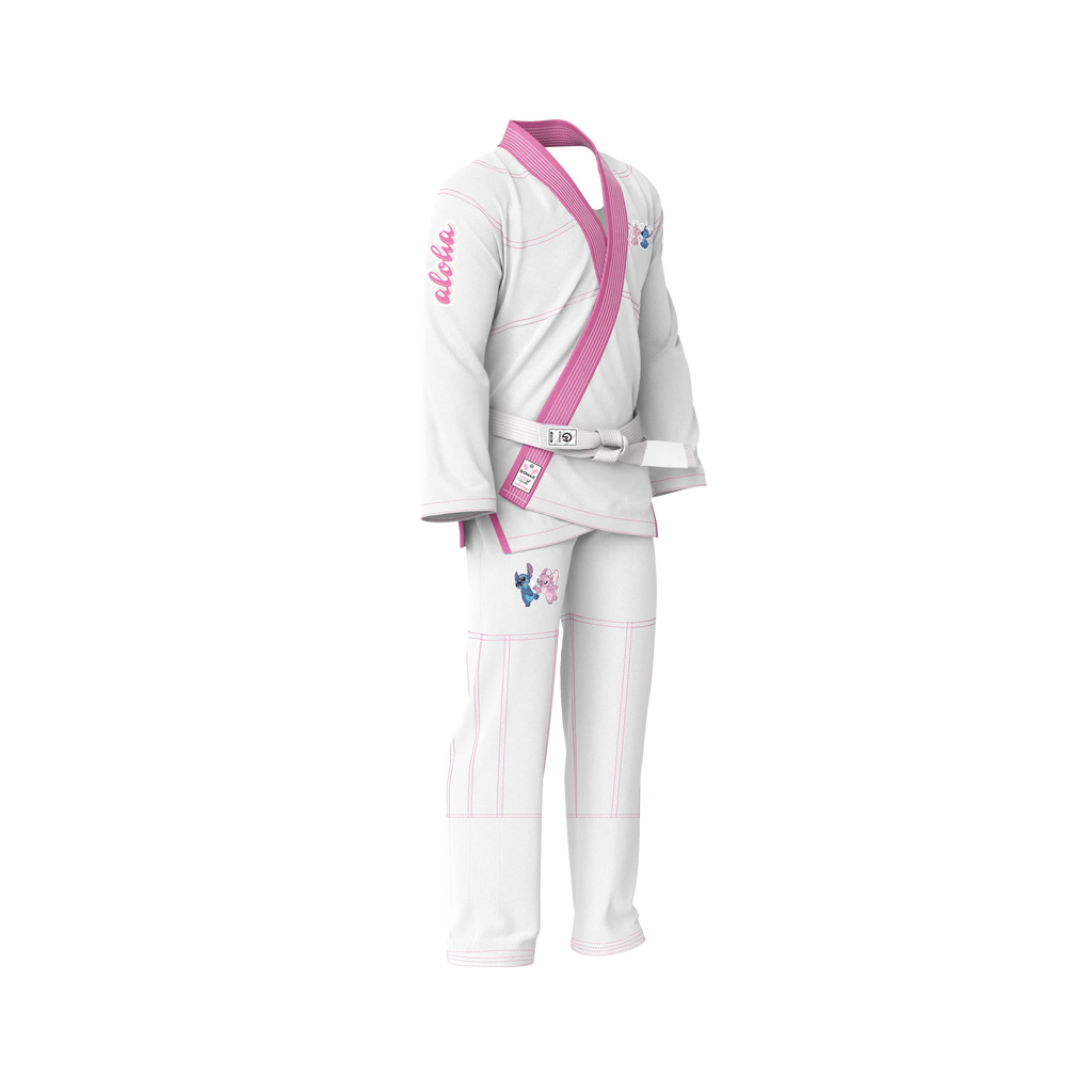 White BJJ Gi - Brazilian Jiu Jitsu Gi - Pro Series - Aloha