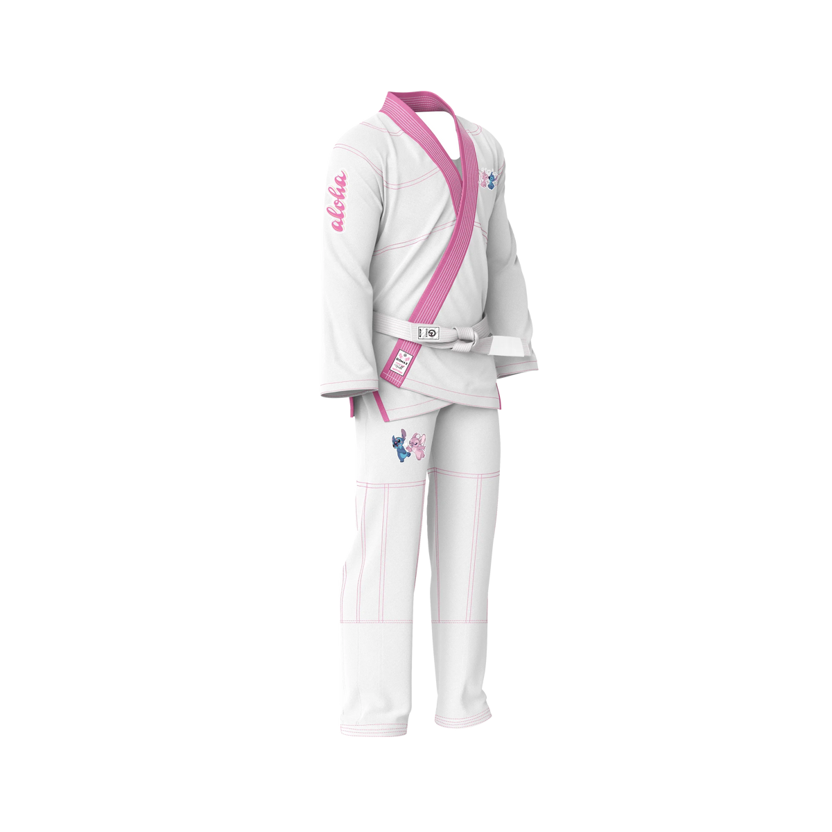 White BJJ Gi - Brazilian Jiu Jitsu Gi - Pro Series - Aloha