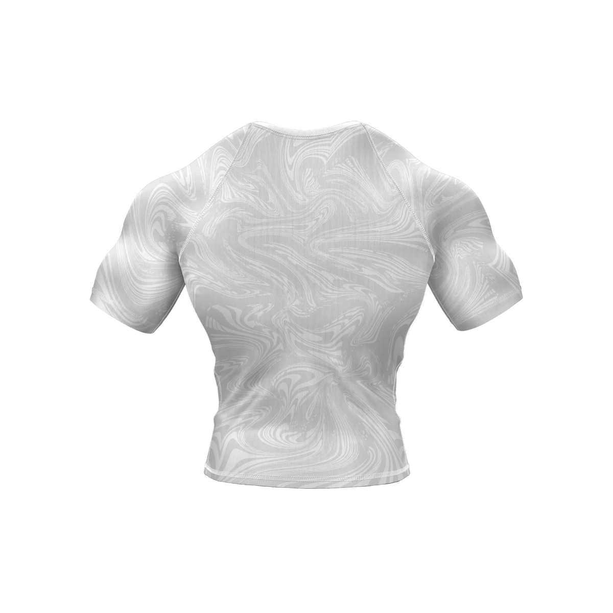 White Mirage - Premium BJJ Rash Guard / Compression Top for Men/Women