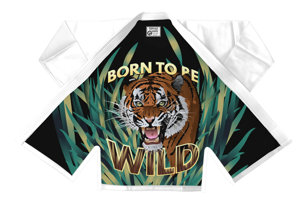 Classic Brazilian Jiu Jitsu gi in white for men, women, and kids