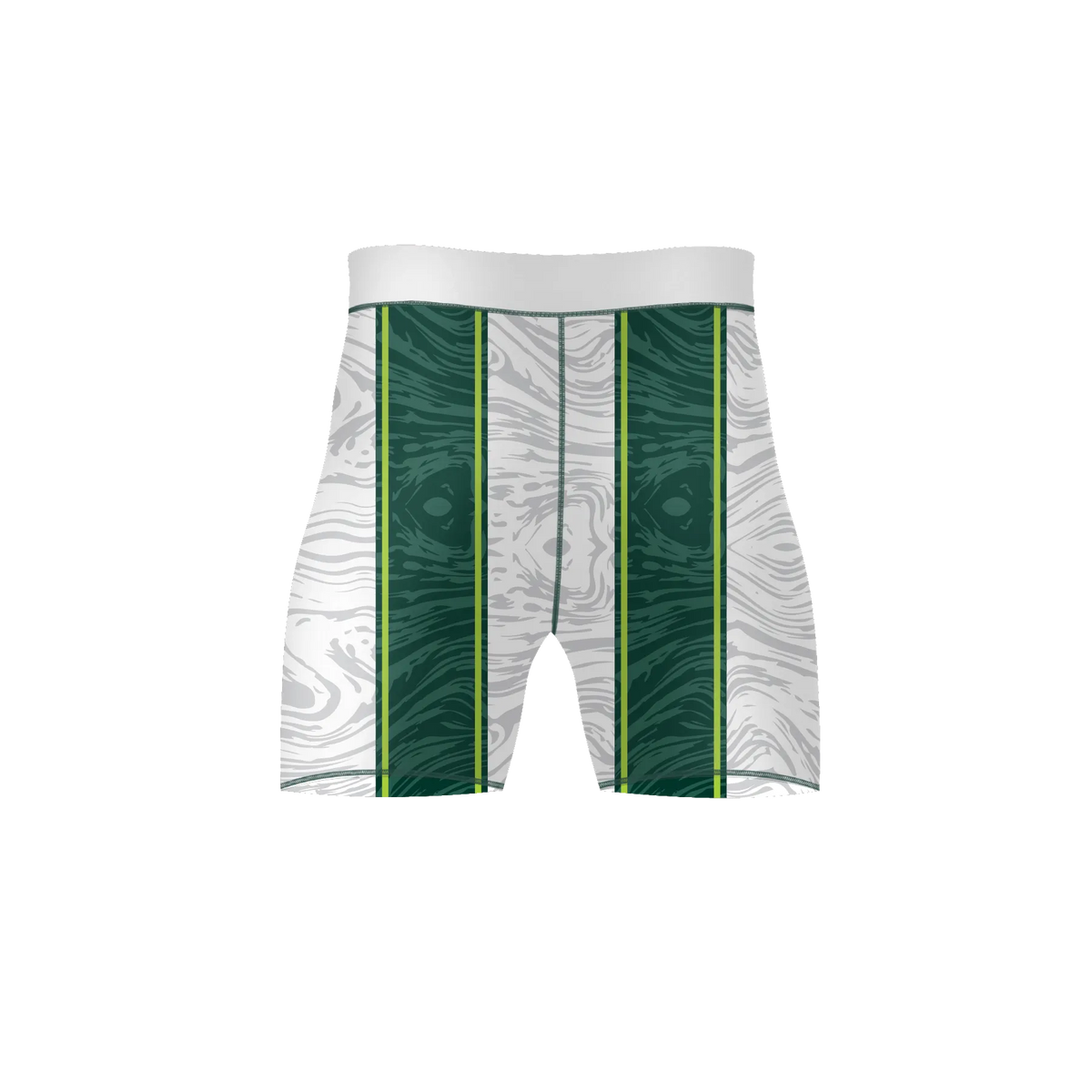 Woodgrain Pattern – Premium BJJ Rash Guard Compression Shorts for Men & Women