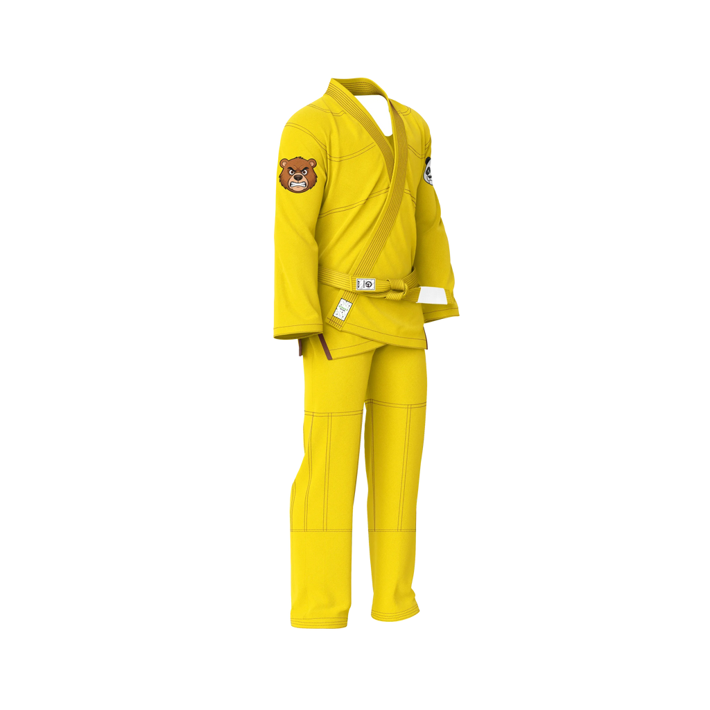 Yellow BJJ Gi - Brazilian Jiu Jitsu Gi - Pro Series - Zen & Zook